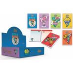 Gıpta Kral Şakir A7 Ikili Mini Bloknot 36'lı Stand - Çok Renkli