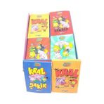 gıpta kral şakir a7 (küçük boy) ıkili kareli - çizgili blok not defteri 80 yaprak 6015 (36 lı paket) - Karışık