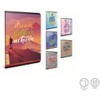 Gıpta Lazy Master Tel Dikişli Karton Kapak Defter A4 80 Yaprak Kareli (4 Lü Paket) 6036 - 1