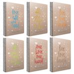 Gıpta Love Book Spiralli Karton Kapak 17 x 24 cm 80 Yaprak Çizgili Defter