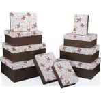 Gıpta Marıposa Dikdörtgen Hediye Kutusu BX76790 E 190X260X110 mm