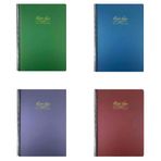 Gıpta Metal Notes 4'lü A4 PP Kapak 80 Yaprak Kareli Spiralli Defter