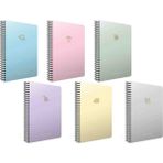 Gıpta Micro Notes Spiralli Sert Kapaklı Defter 17X24 cm - 100 Yp Çizgili Defter Pastel Renkler
