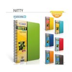 Gıpta Nitty 6+1 Seperatörlü (A4) 240 Yp. PP Kapak Defter