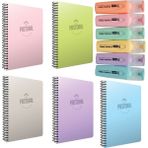 Gıpta Pastel Renk Kareli Seti Mikro Pastel İşaretleme Kalemi Seti Defter