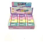 Gıpta Pastel Silgi 24 Adet Paket PVC İçermeyen Toz Bırakmayan 2x4,5 cm Boyut