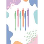Gıpta Pastel x 0.5 Uçlu Kalem (K1941) ( 6 Adet ) - Turuncu - 1 Adet