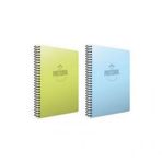 Gıpta Pastoral 120 Yp. A4 Spiralli Pp. Kapak 1 Kareli + 1 Çizgili Defter