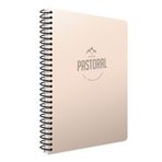Gıpta Pastoral 17x24 cm Spiralli Plastik 72 Yaprak Çizgili Kapak Defter