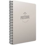 Gıpta Pastoral 96 Yaprak A4 Kareli Pp Kapak Spiralli Defter