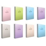 Gıpta Pastoral 96 Yaprak A4 Spiralli Pp. Kapak 4 Kareli 4 Çizgili Defter