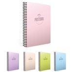 Gıpta Pastoral A4 60 Yaprak Çizgili Spiralli Pp Plastik Kapak Defter
