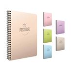 Gıpta Pastoral A4 96 Yaprak Çizgisiz Spiralli Plastik Kapaklı Defter
