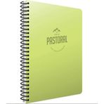 Gıpta Pastoral A4 Spiralli Pp Kapak Kareli 120 Yaprak Pastel Yeşil Defter