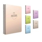 Gıpta Pastoral Spiralli Defter A4 Düz 96 Yaprak ( 3246)