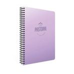 Gıpta Pastoral Spiralli Plastik Kapak 17x24 72 Yaprak Çizgili Defter
