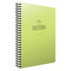 Gıpta Pastoral Yeşil Plastik Kapak 60 Yaprak A4 Çizgili Spiralli Defter