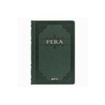 Gıpta Pera 17x24 150 Yaprak Deri Kapak Ciltli Defter (1993) Çizgisiz Koyu Yeşil