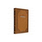 Gıpta Pera 17x24 150 Yaprak Deri Kapak Ciltli Defter (1993) Çizgisiz Taba
