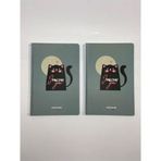 Gıpta Post-Book Spiralli Karton Kapak 17X24 80 Yaprak Kareli 2'li Defter