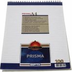 Gıpta Prisma A4 Bloknot Karton Kapak 100 Yaprak Çizgili Defter