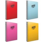 Gıpta Punto 4'lü 140 Yaprak A4 Spiralli Pp Seti Kareli Kapak Defter