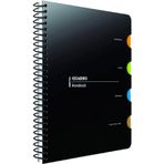 Gıpta Quadro 4 Ayraçlı 17x24 cm 150 Yaprak Kareli Defter