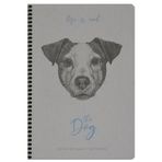 Gıpta Safe Notes Kırmızı Çiçek Spiralli Sert Kapak 120 Yaprak 17x24 cm Noktalı Spiralli Defter