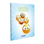 Gıpta Smile A4 60 Yaprak Kareli Tel Dikişli Defter