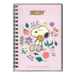 GIPTA SNOOPY A6 SPİRALLİ KARTON KAPAK 80 YP. ÇİZGİLİ NOT DEFTERİ