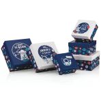 Gıpta Space Kareli 6 Lı Hediye Kutusu Seti BX8936