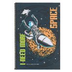 Gıpta Space Karton Kapak A4 80 Yaprak Çizgili Spiralli Defter