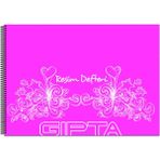 Gıpta Spiralli Resim Defteri Pp Kapak 17X24 25 Yaprak