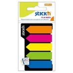 Gıpta Stickn 45x12 mm Neon 5 Renk Ok Film Ayraç 25 Yaprak Not Defteri
