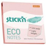 Gıpta Stickn Eco Notes Pastel Pembe 100 Yaprak 76x76 Yapışkanlı Not Kağıdı