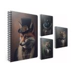 gıpta supreme notes spiralli sert kapak not defteri 17x24 cm 120 yaprak çizgili 7153 - Karışık