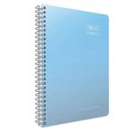 Gıpta The Book A4 100 Yaprak 5498 Çizgili Pastel Açık Mavi Spiralli Sert Kapak Defter
