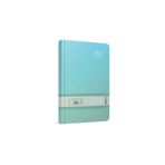 Gıpta The Book Pastel 17x24 160 Yaprak 4 Bölmeli Sert Kapak Ciltli Defter (3048) Çizgili Yeşil
