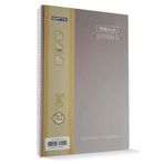 Gıpta The Book Spirals Vizon Sert Kapak 100 Yaprak A4 Kareli Defter