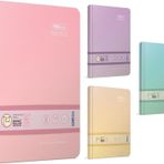 Gıpta Thebook Pastels Ip Dikişli Sert Kapak Not Defteri 20X28CM 200 Yaprak Kareli (2 Li Paket) 3305