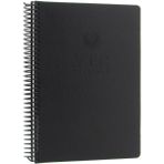 Gıpta Vip Siyah Sert Kapak 140 Yaprak 17x24 cm Çizgili Spiralli Defter