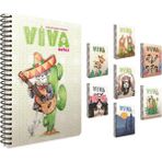 gıpta viva notes a4 spiralli karton kapak defter 80 yaprak kareli (4 lü paket) 4583 - Yok