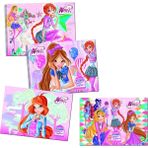 gıpta winx spiralli resim defteri 25x35cm 15 yaprak (6 lı paket) 3088 - Yok