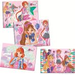 Gıpta Winx Spr Resim Defteri 17x24 cm 15 Yaprak Renkli ve Eğlenceli Tasarım 3089