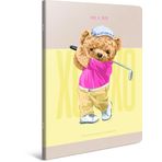 Gıpta Xoxo Tel Dikişli Karton Kapak Defter A4 60 Yaprak 80 Gram Beyaz Kağıt Çizgili (6 Lı Paket) 6268