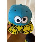 Giraffe Hip Hop Snapback Cap Şapka Mavi Unisex Erkek/Kadın (Arkası Ayarlamalı)