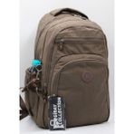 Giray Collection Günlük Krinkıl Kumaş Unisex Okul Sırt Çantası 1800 - Vizon
