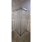 Giray Duş 70 Cm X 110 Cm Parlak Profil Mika Köşeden Girişli Duşakabin