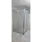 Girayduş 70X90 Köşe Girişli Parlak Profil Mika Duşakabin