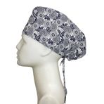Girdap Desenli Doktor Hemşire Aşçı Cerrahi Bone Hastane Bone Bandana M446